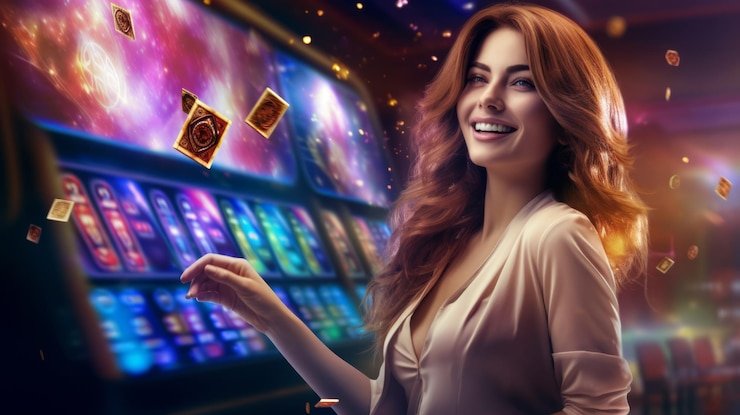 Antarmuka permainan Phoenix Rises dengan pengganda real-time dan grafis mitologi